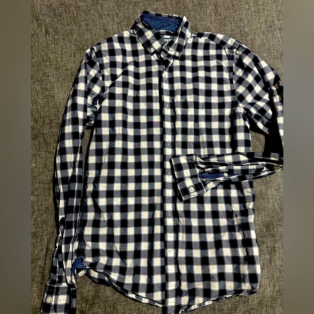 Mens Express slim fit button down